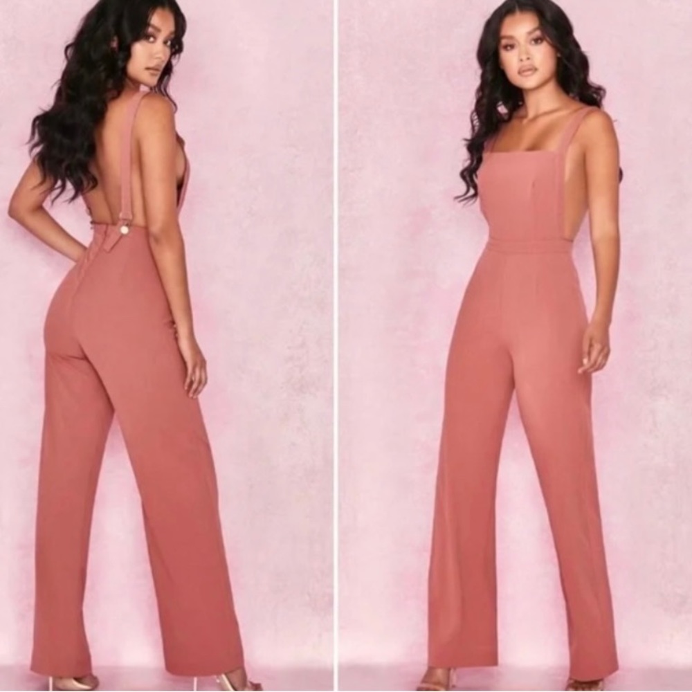 House of CB: Trouser Jumpsuit in Blush pink